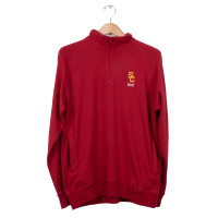 USC Trojans SC Interlock Dad 1/4 Zip Sweatshirt